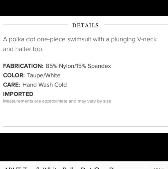 AMARYLLIS 😎Monterey Dot One Piece Swimsuit, bathing, poolside, beach wear - Picture 6 of 7